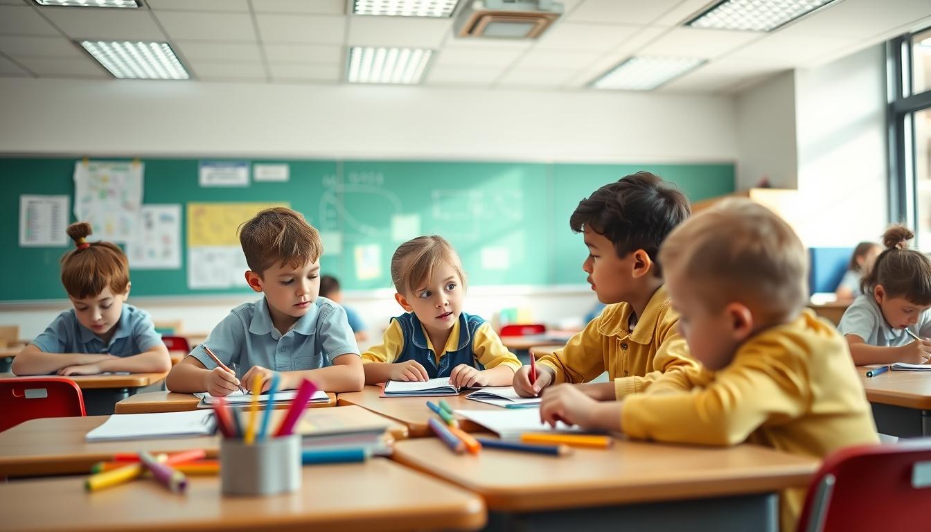 Modern university campus for students